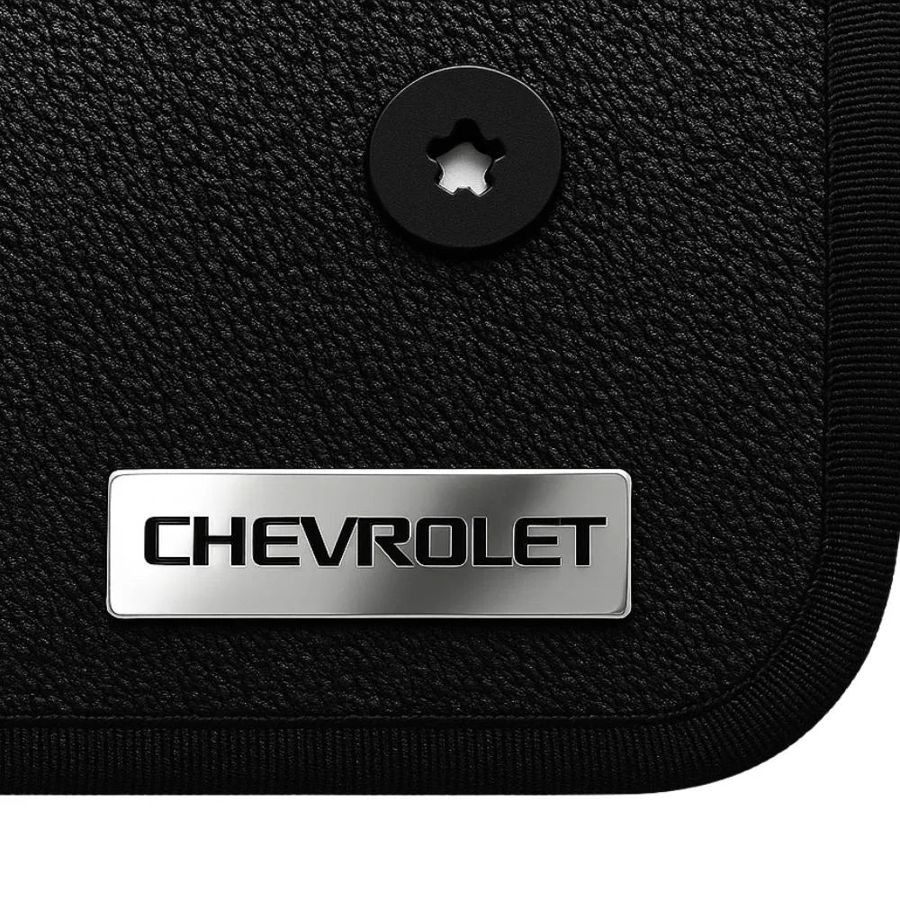 TAPETE BORRACHA TAG INOX TRACKER 2014 A 2019 4 PEÇAS