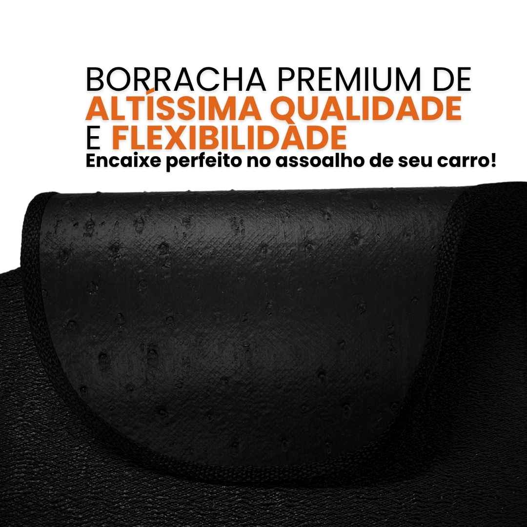 TAPETE BORRACHA PREMIUM ONIX JOY 2016 A 2019 3 PEÇAS