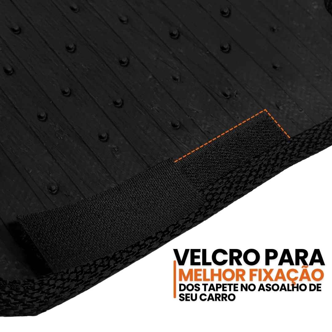 TAPETE BORRACHA PREMIUM ECOSPORT 2003 A 2012 3 PEÇAS