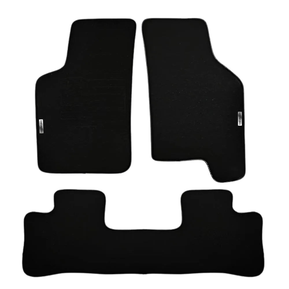 TAPETE BORRACHA TAG INOX AGILE LTZ 2009 A 2016 3 PEÇAS