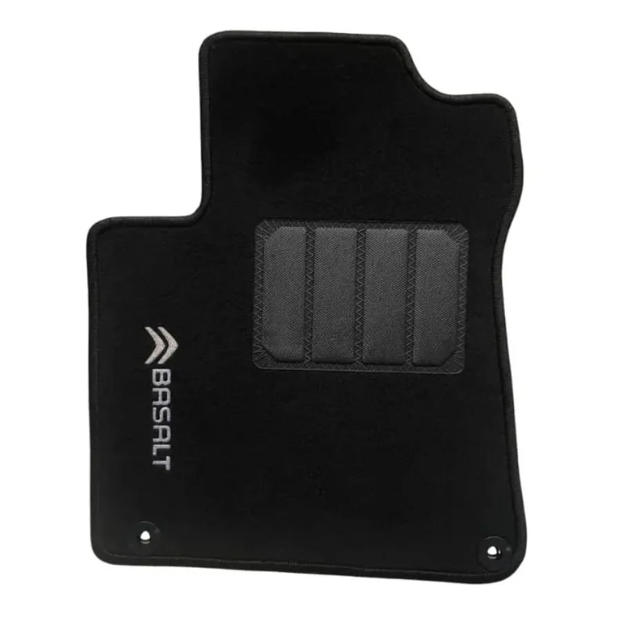 TAPETE CARPETE BASSALT 2025 PRETO 4 PEÇAS