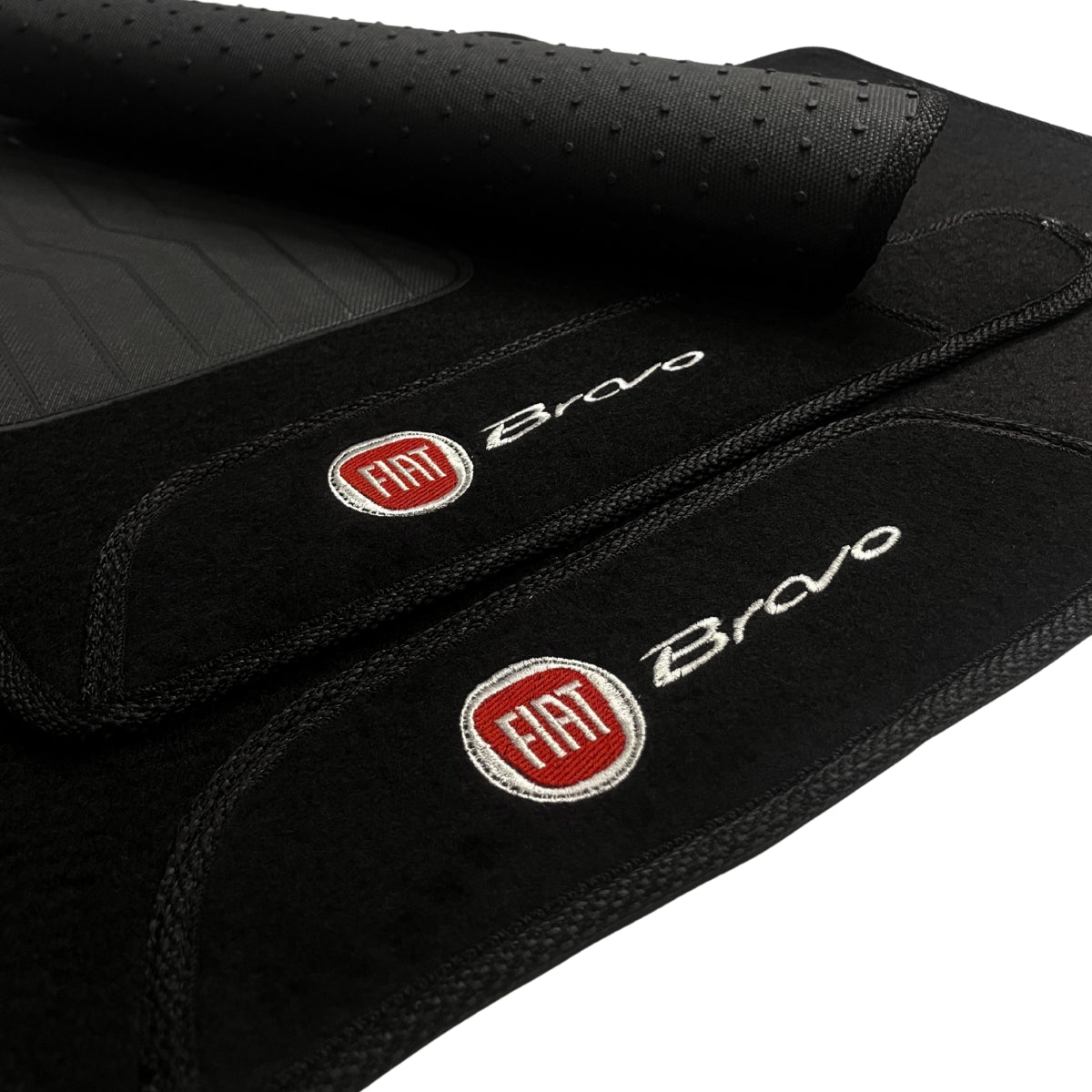 TAPETE CARPETE BRAVO 2011 A 2016 PRETO 4 PEÇAS