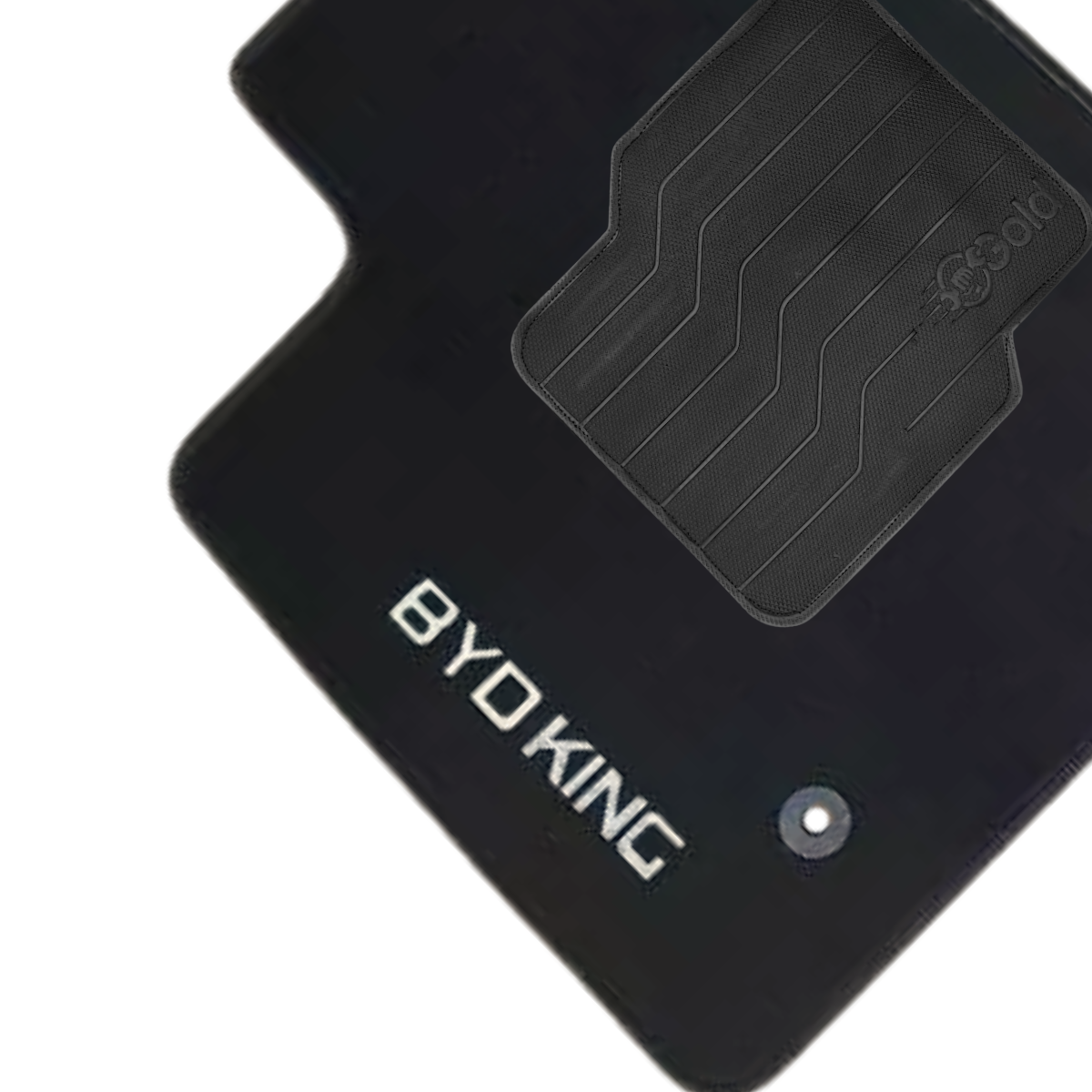 TAPETE CARPETE BYD KING 2023 A 2025 PRETO 4 PEÇAS