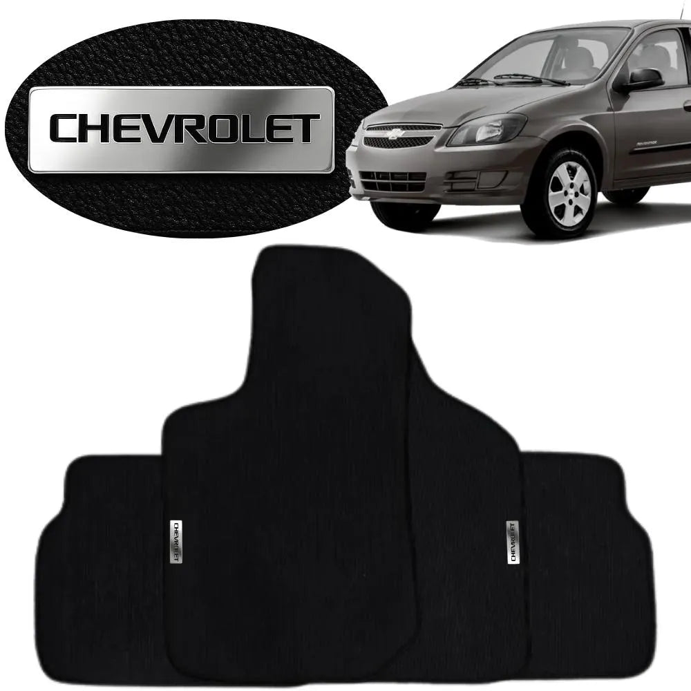 TAPETE BORRACHA TAG INOX CLASSIC 2002 A 2016 4 PEÇAS