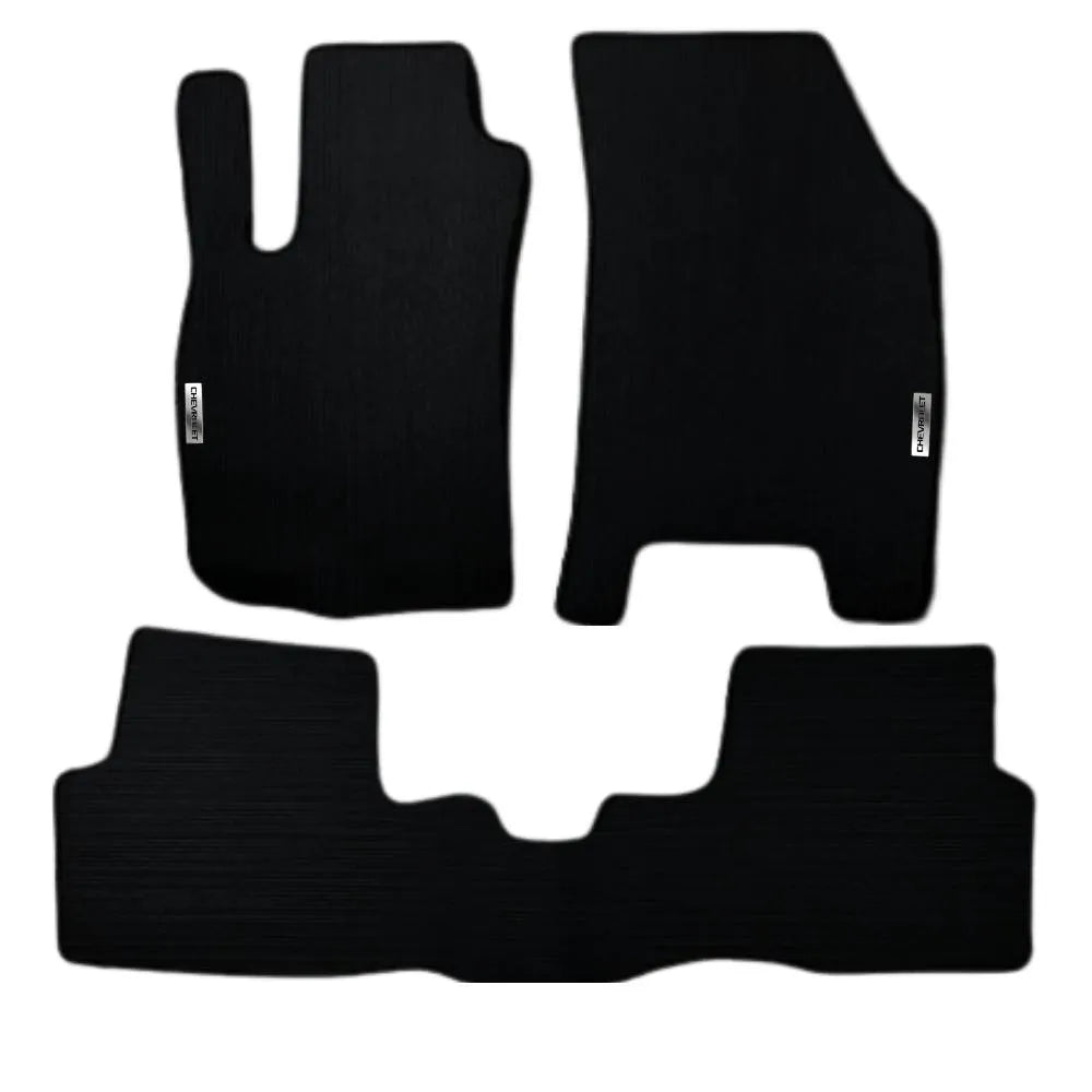 TAPETE BORRACHA TAG INOX COBALT 2016 A 2022 3 PEÇAS