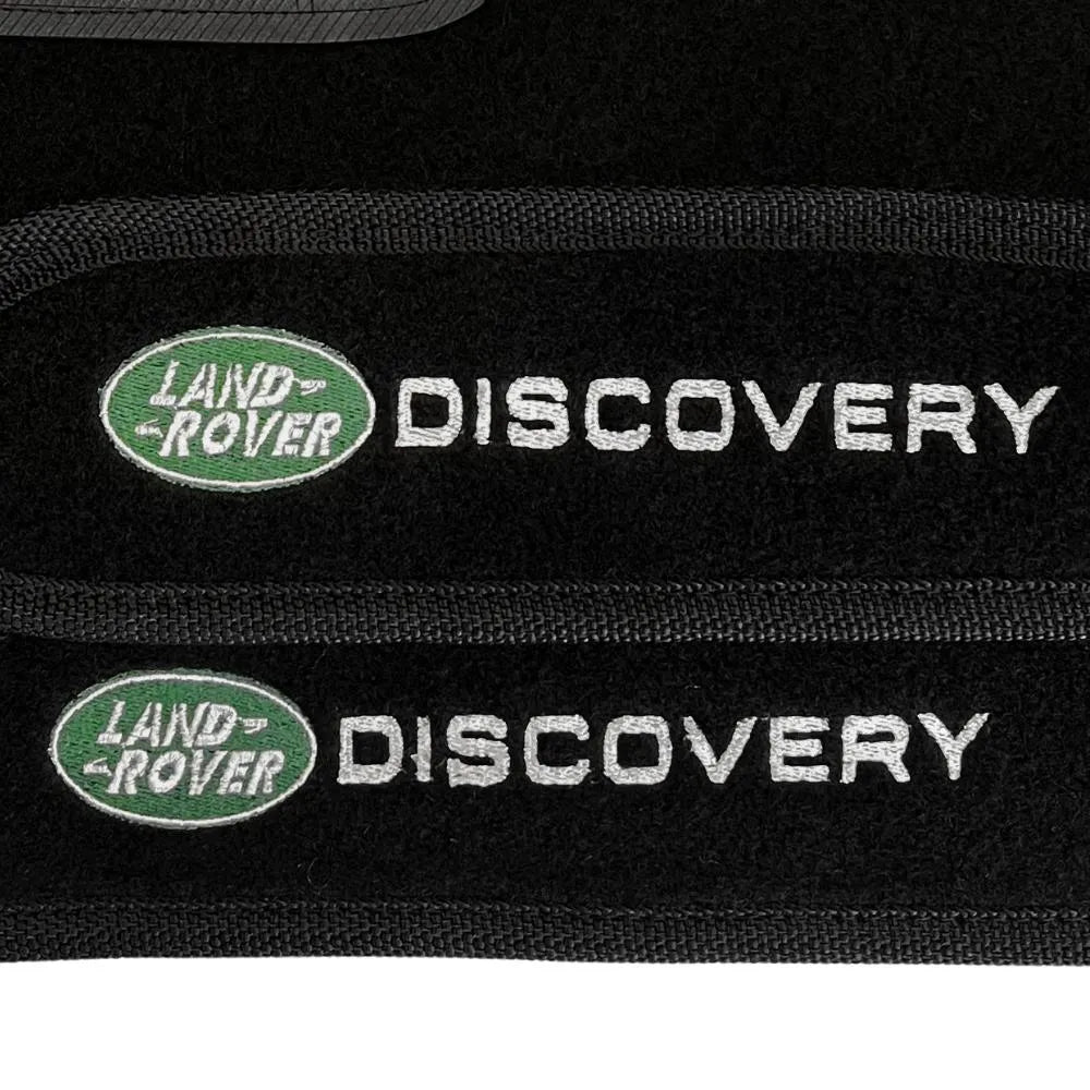 TAPETE CARPETE DISCOVERY 7L 2010 A 2016 PRETO 4 PEÇAS