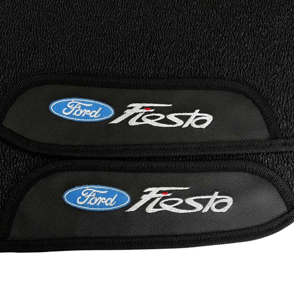 TAPETE BORRACHA PREMIUM FIESTA 2001 A 2014 3 PEÇAS