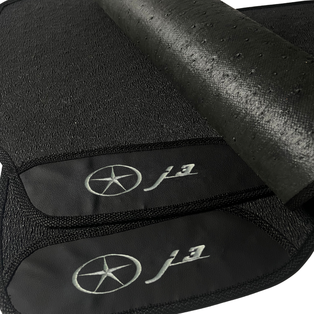 TAPETE BORRACHA PREMIUM JAC J3 2011 A 2018 4 PEÇAS