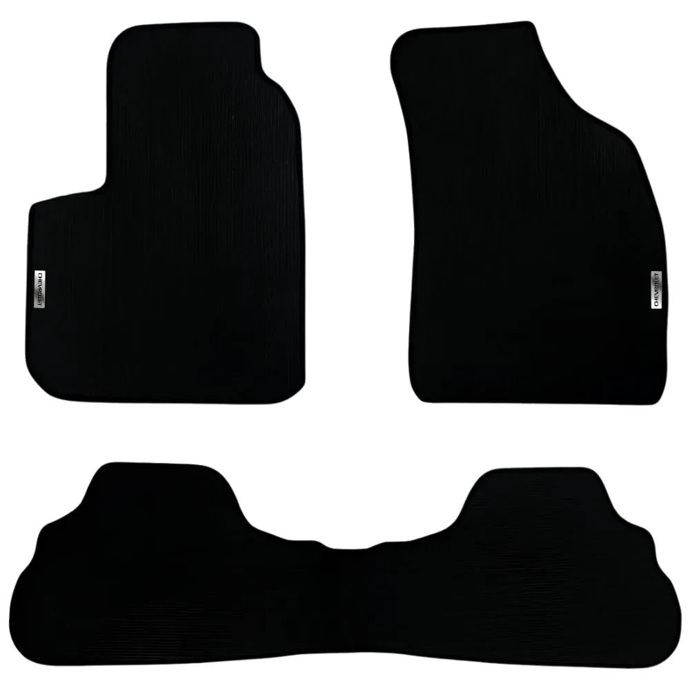 TAPETE BORRACHA TAG INOX ONIX JOY 2012 A 2019 3 PEÇAS