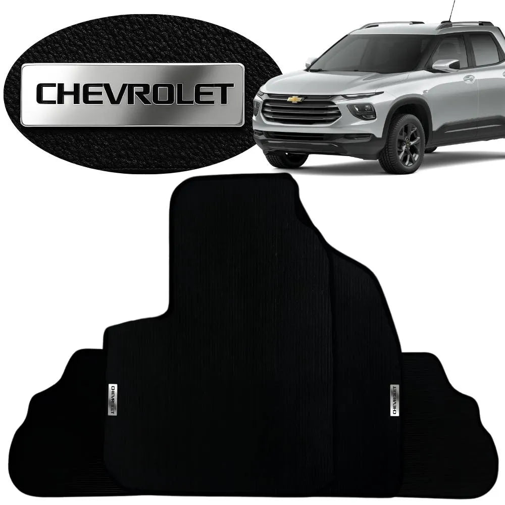 TAPETE BORRACHA TAG INOX ONIX JOY 2012 A 2019 3 PEÇAS