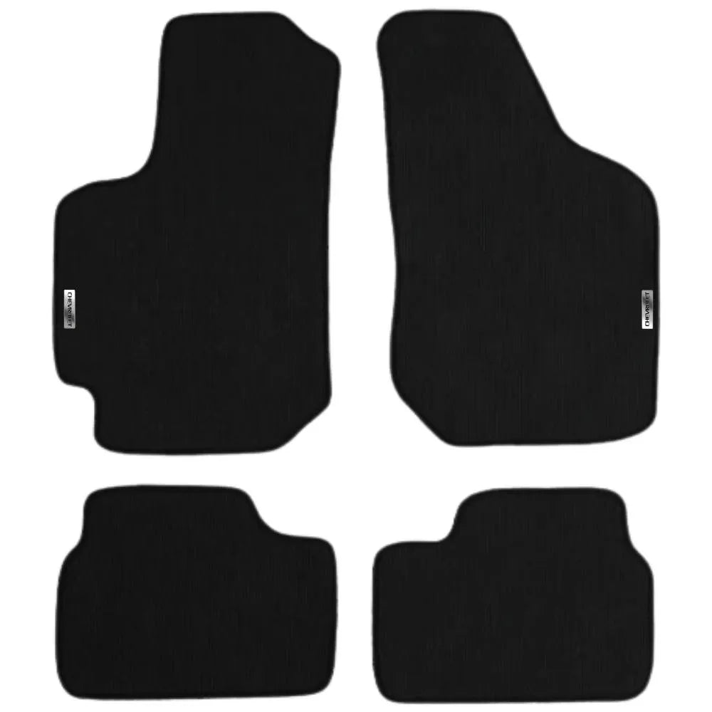 TAPETE BORRACHA TAG INOX PRISMA 2006 A 2012 4 PEÇAS