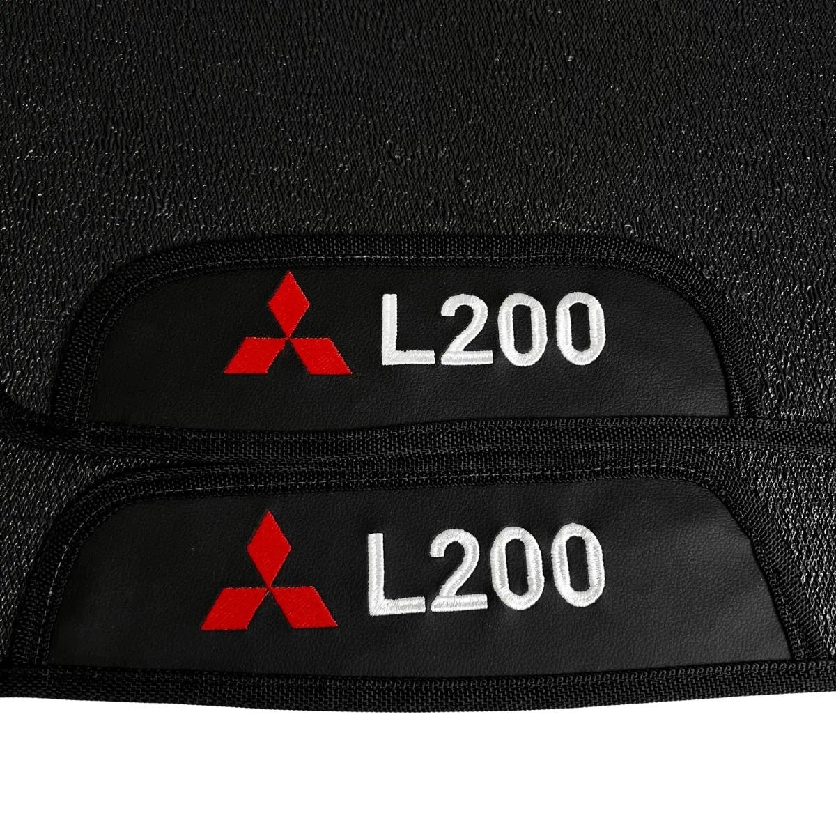 TAPETE BORRACHA PREMIUM L200 TRITON 2025 A 2026 3 PEÇAS