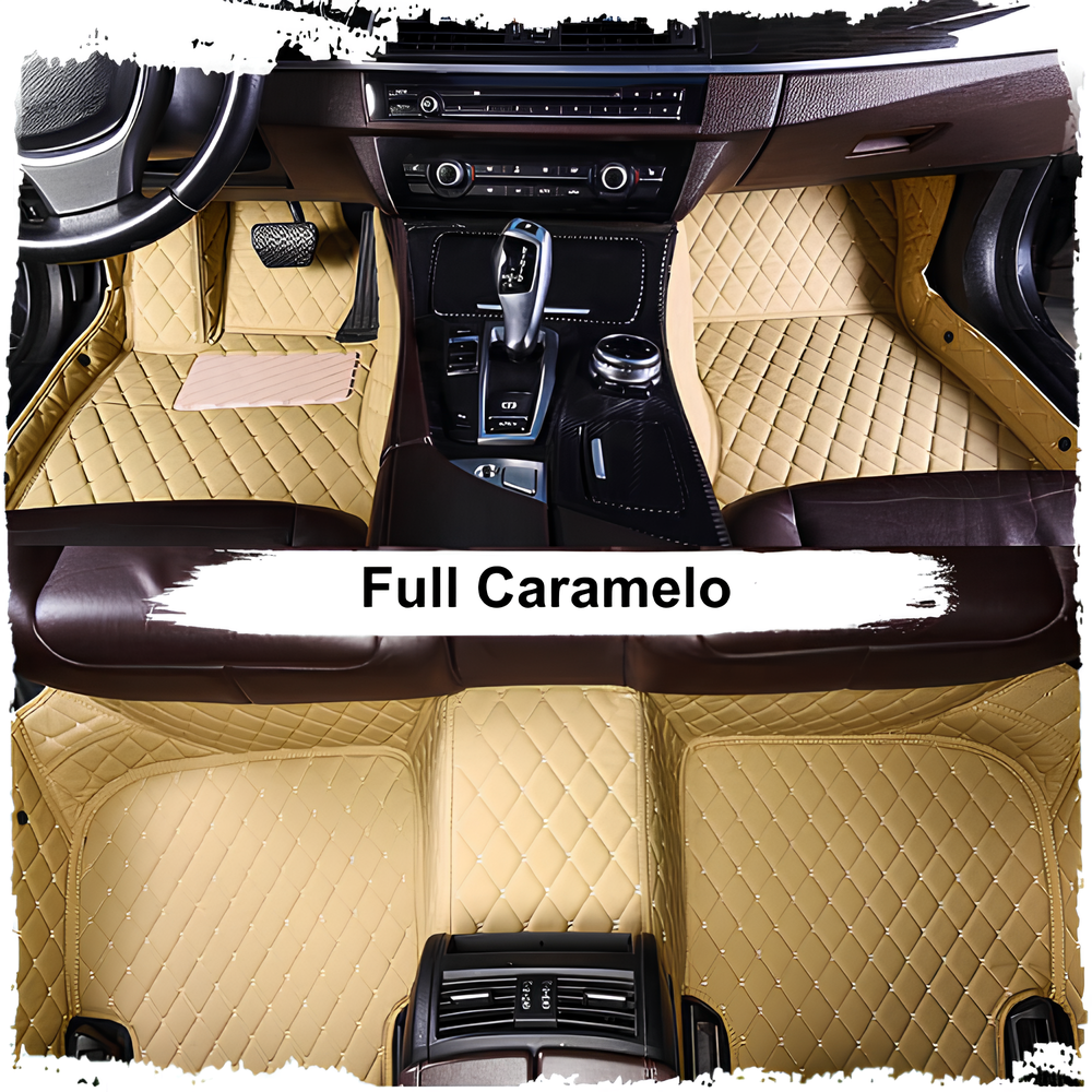 Kit Tapetes Automotivos de Luxo e Conforto Inteiriços Dianteiro e Traseiro