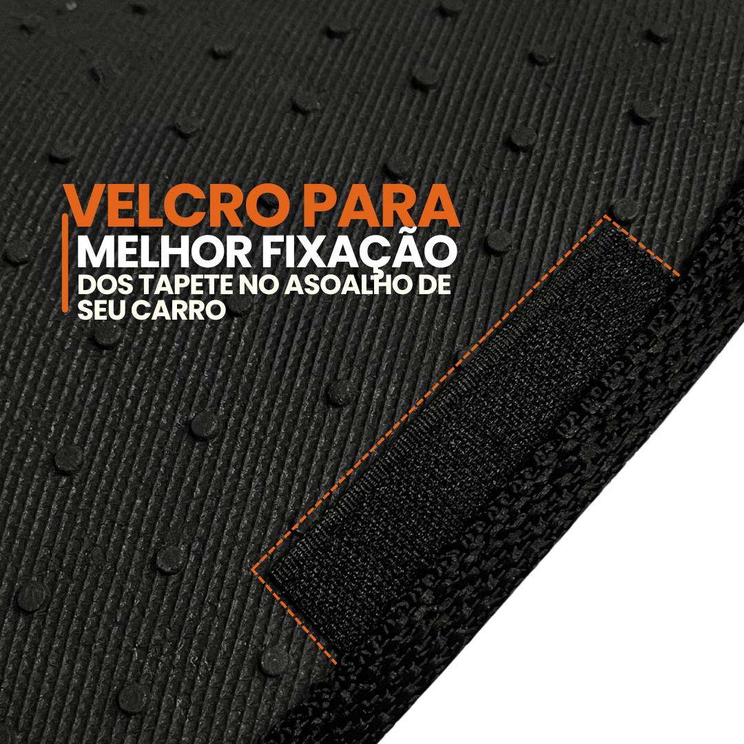 TAPETE CARPETE CIVIC 2001 A 2006 PRETO 4 PEÇAS
