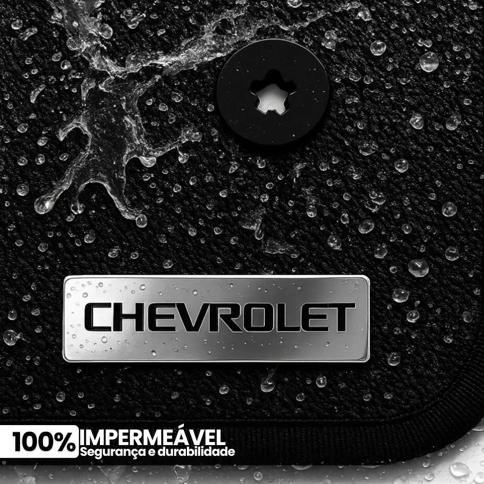 TAPETE BORRACHA TAG INOX ONIX HATCH 2020 A 2025 4 PEÇAS