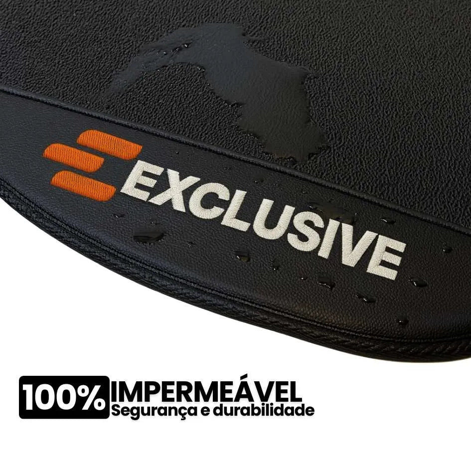 TAPETE BORRACHA PREMIUM POLO TRACK 2018 A 2024 PRETO 5 PEÇAS