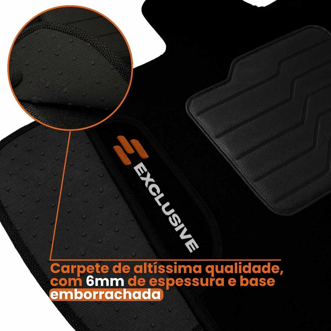 KIT TAPETES CARPETE PORTA MALAS + INTERNOS POLO 2018 A 2024