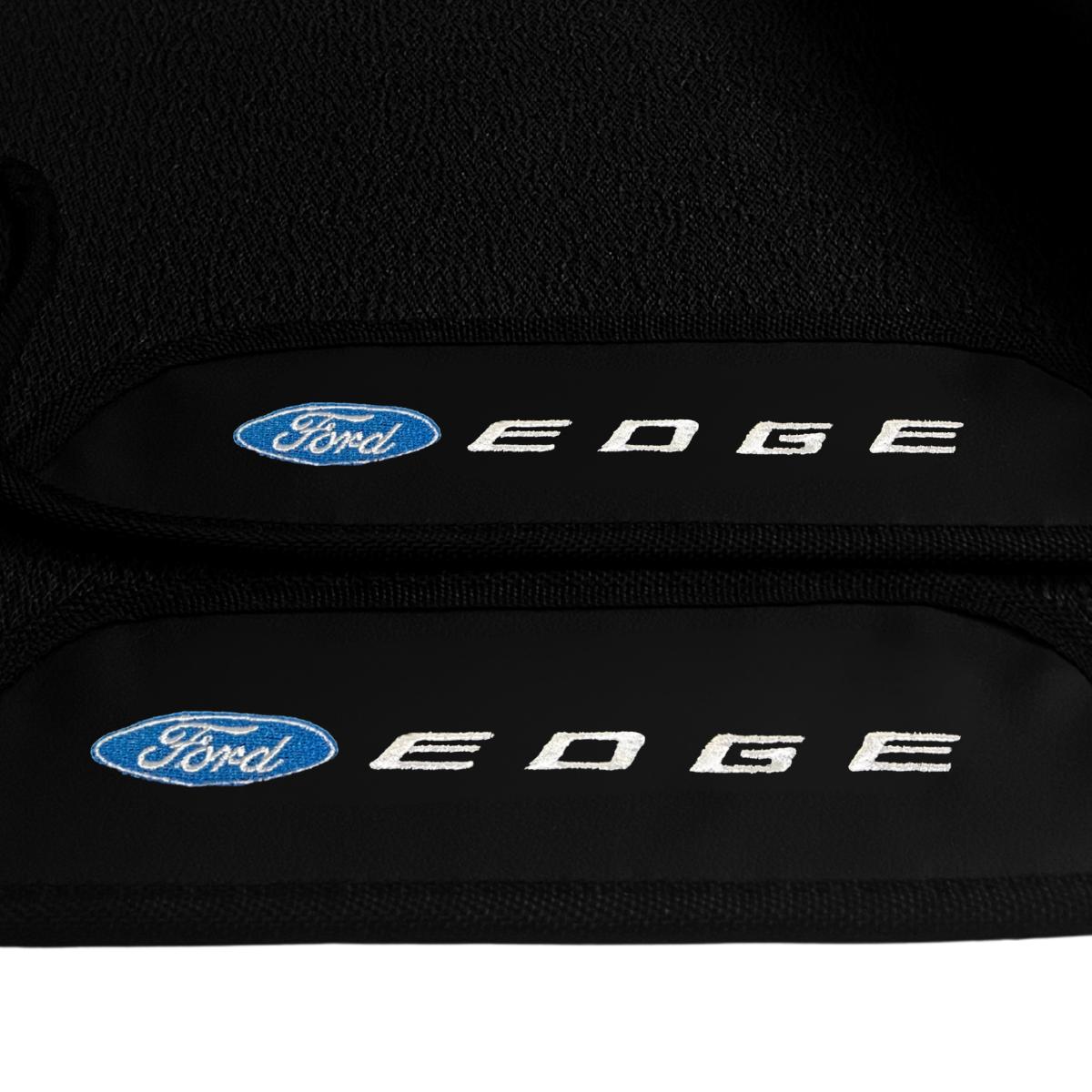 TAPETE BORRACHA PREMIUM FORD EDGE 2007 A 2014 PRETO 4 PEÇAS