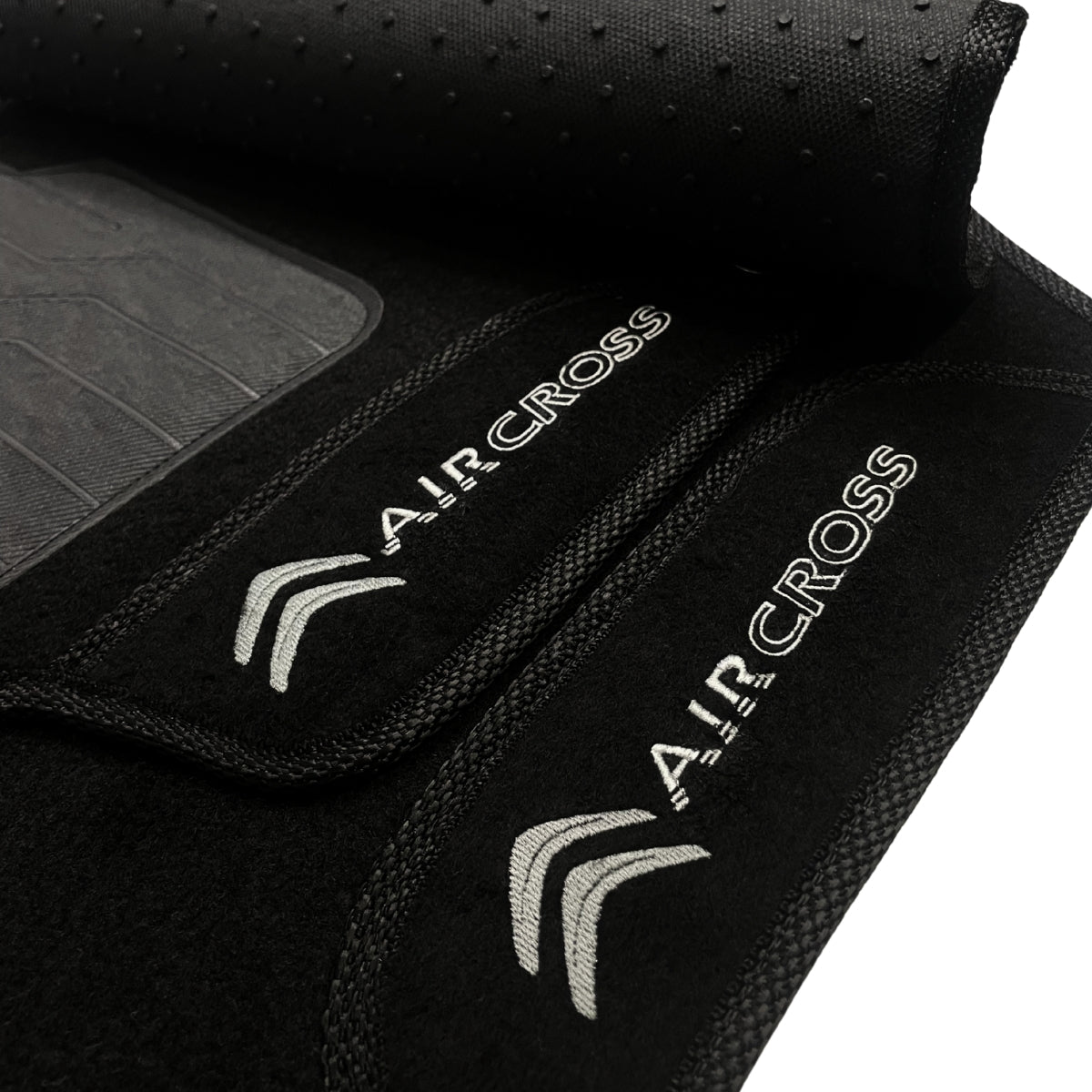 TAPETE CARPETE CITROEN AIRCROSS 2010 A 2020 PRETO 4 PEÇAS