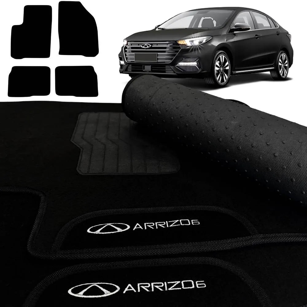 TAPETE CARPETE ARRIZO 6 2020 A 2025 4 PEÇAS