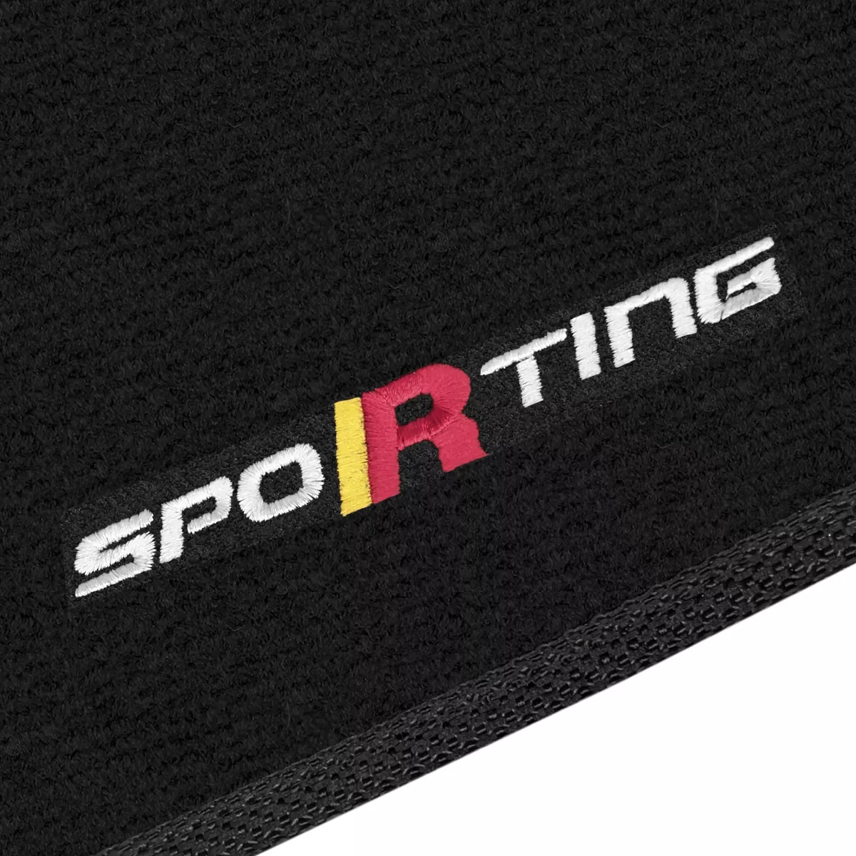 TAPETE CARPETE BRAVO SPORTING 2016 PRETO 4 PEÇAS