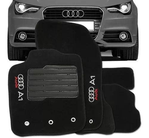 TAPETE CARPETE AUDI A1 2011 A 2017 BORDADO 5 PEÇAS
