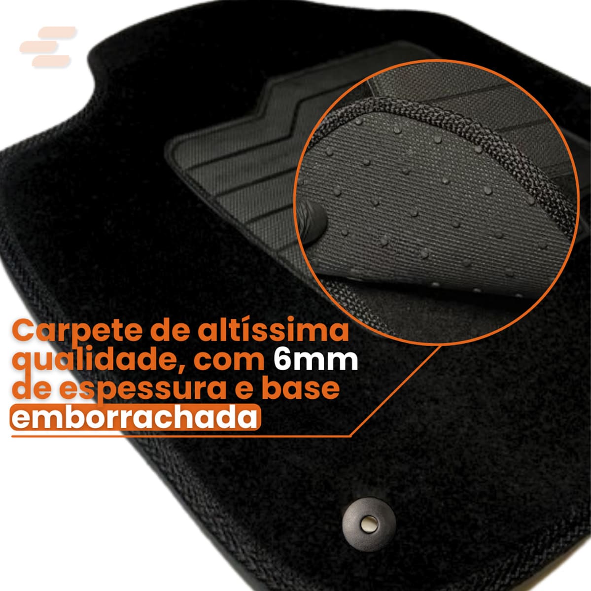 KIT TAPETES CARPETE PORTA MALAS + INTERNOS FOX 2014 A 2022