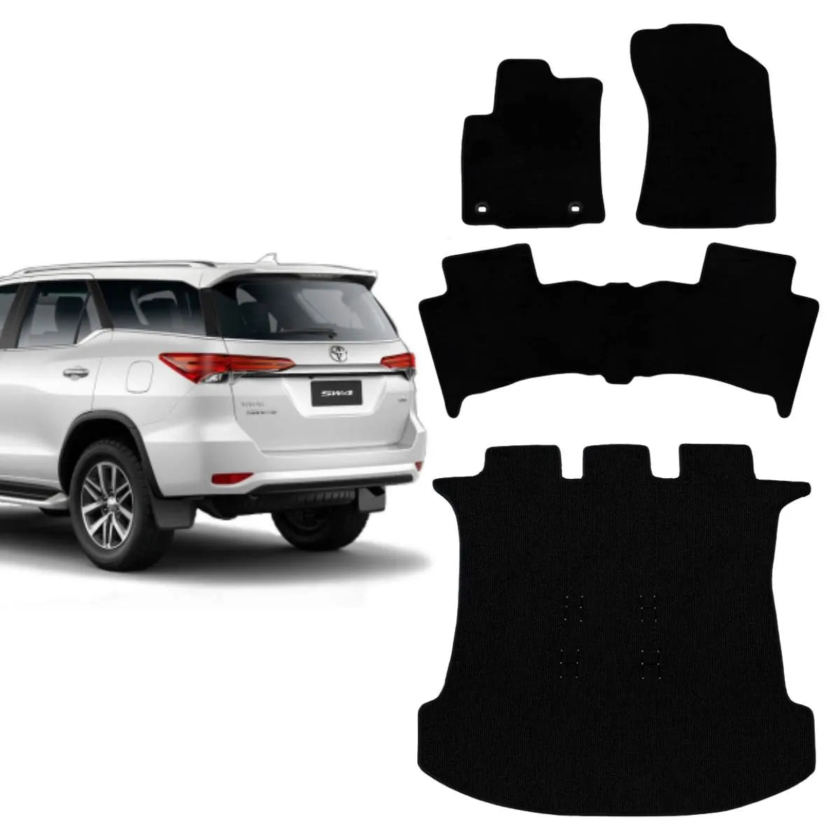 KIT TAPETES CARPETE PORTA MALAS + INTERNOS SW4 2016 A 2023