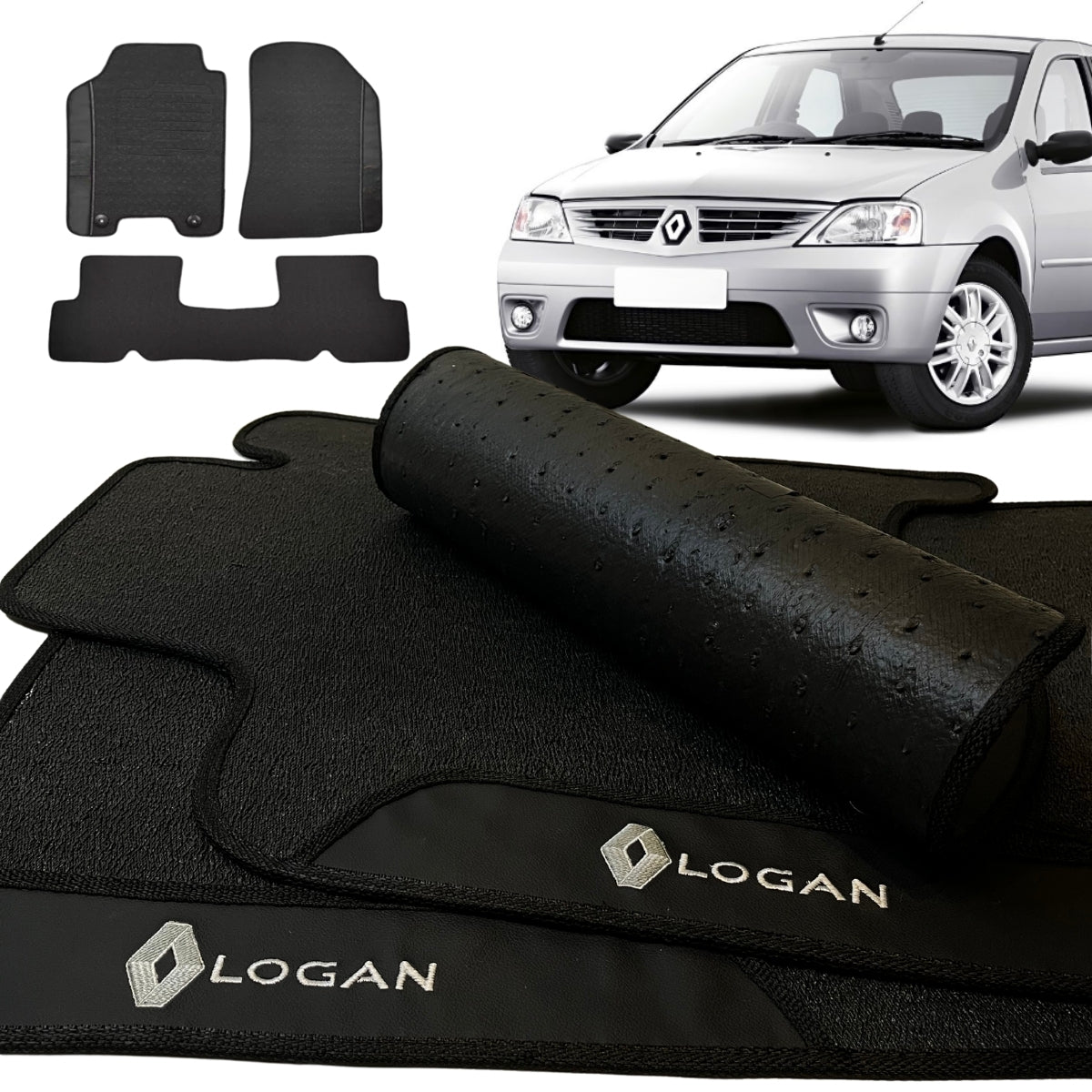 TAPETE BORRACHA PREMIUM LOGAN 2007 A 2014