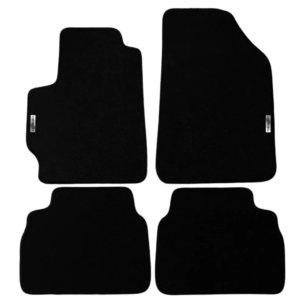 TAPETE BORRACHA TAG INOX ONIX HATCH 2020 A 2025 4 PEÇAS