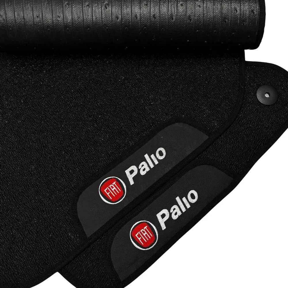 TAPETE BORRACHA PREMIUM PALIO 1996 A 2011 4 PEÇAS