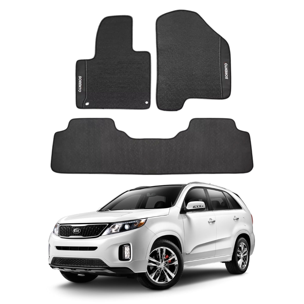 TAPETE BORRACHA PREMIUM SORENTO 2010 A 2020