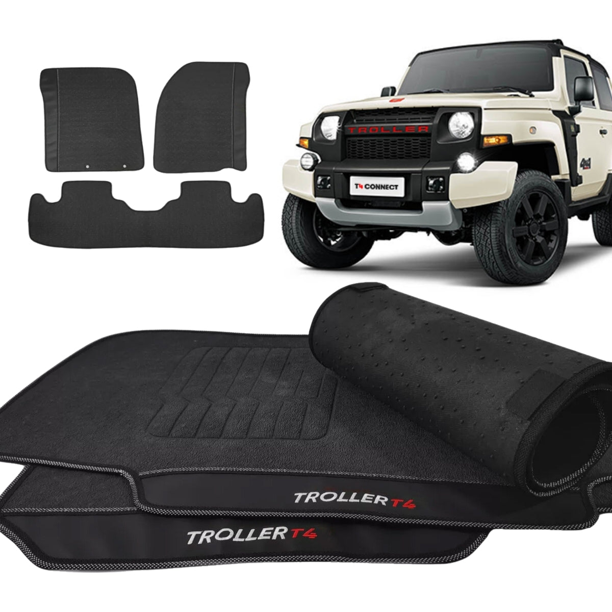 TAPETE BORRACHA PREMIUM TROLLER T4 2014 A 2018