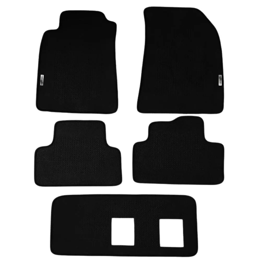 TAPETE BORRACHA TAG INOX TRAILBLAZER 2013 A 2015 7 LUGARES 5 PEÇAS