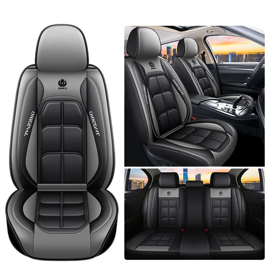 Kit Capas de Banco Automotivo Rapiduz® Dianteiro e Traseiro Sob Medida