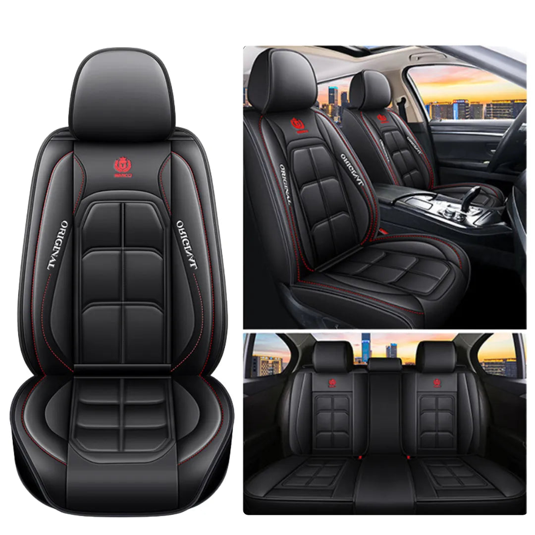 Kit Capas de Banco Automotivo Rapiduz® Dianteiro e Traseiro Sob Medida