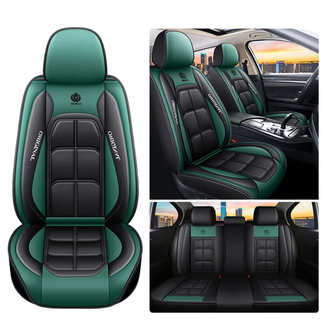 Kit Capas de Banco Automotivo Rapiduz® Dianteiro e Traseiro Sob Medida