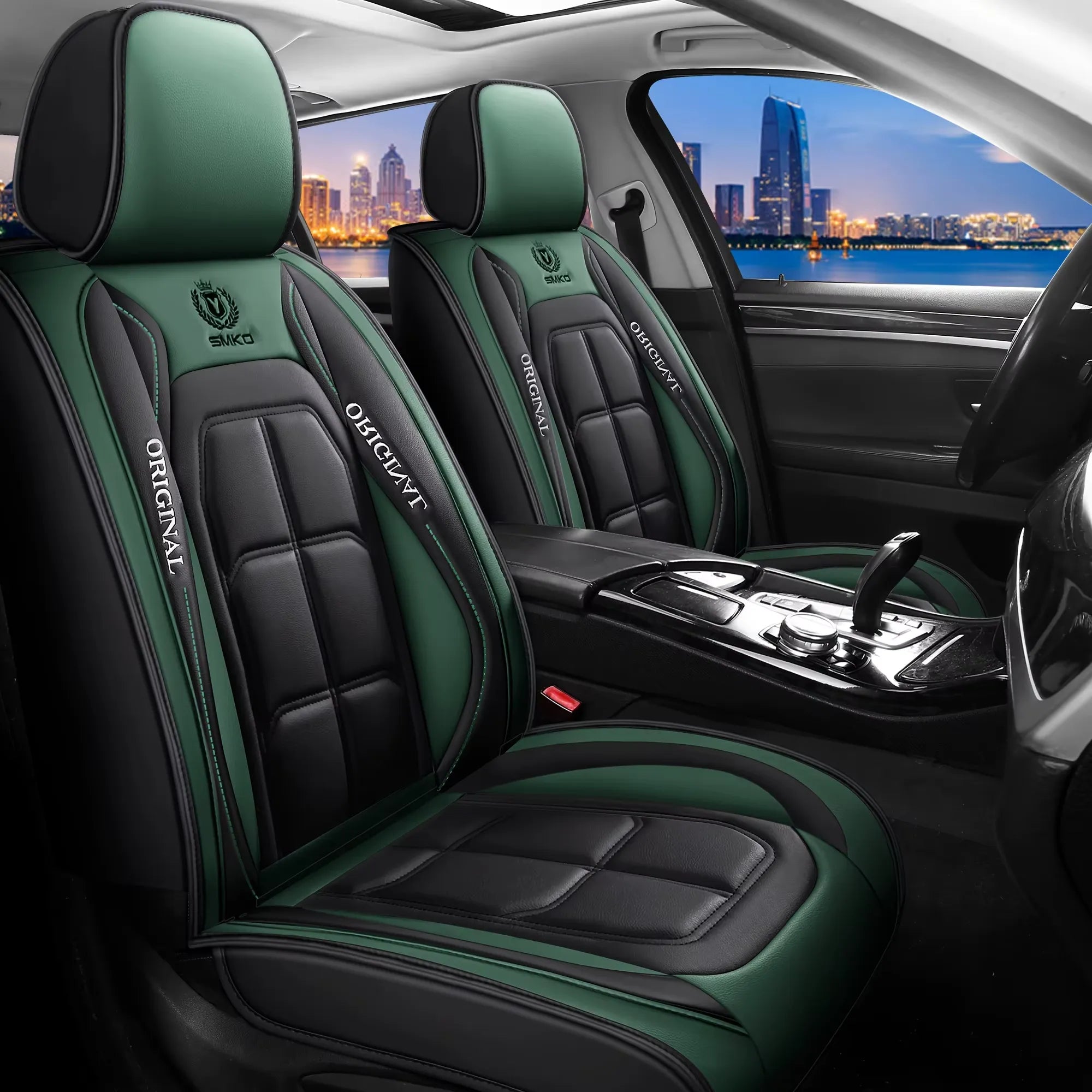 Kit Capas de Banco Automotivo Rapiduz® Dianteiro e Traseiro Sob Medida