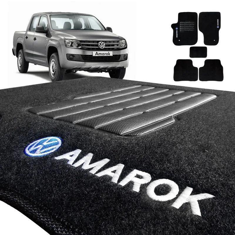 TAPETE CARPETE AMAROK  2010 A 2024 PRETO