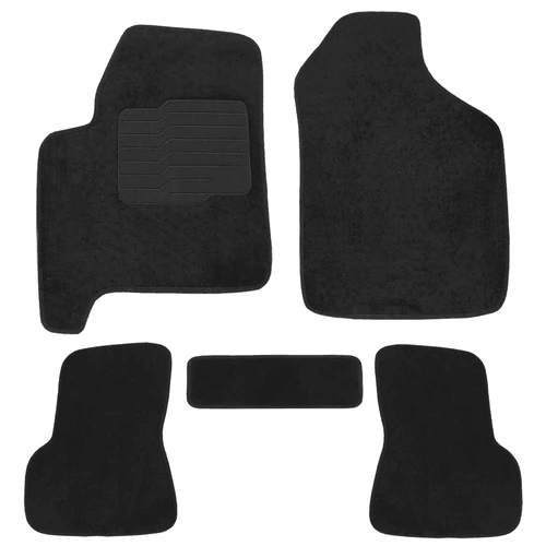 TAPETE CARPETE CERATO 2009 A 2012 PRETO 5 PEÇAS